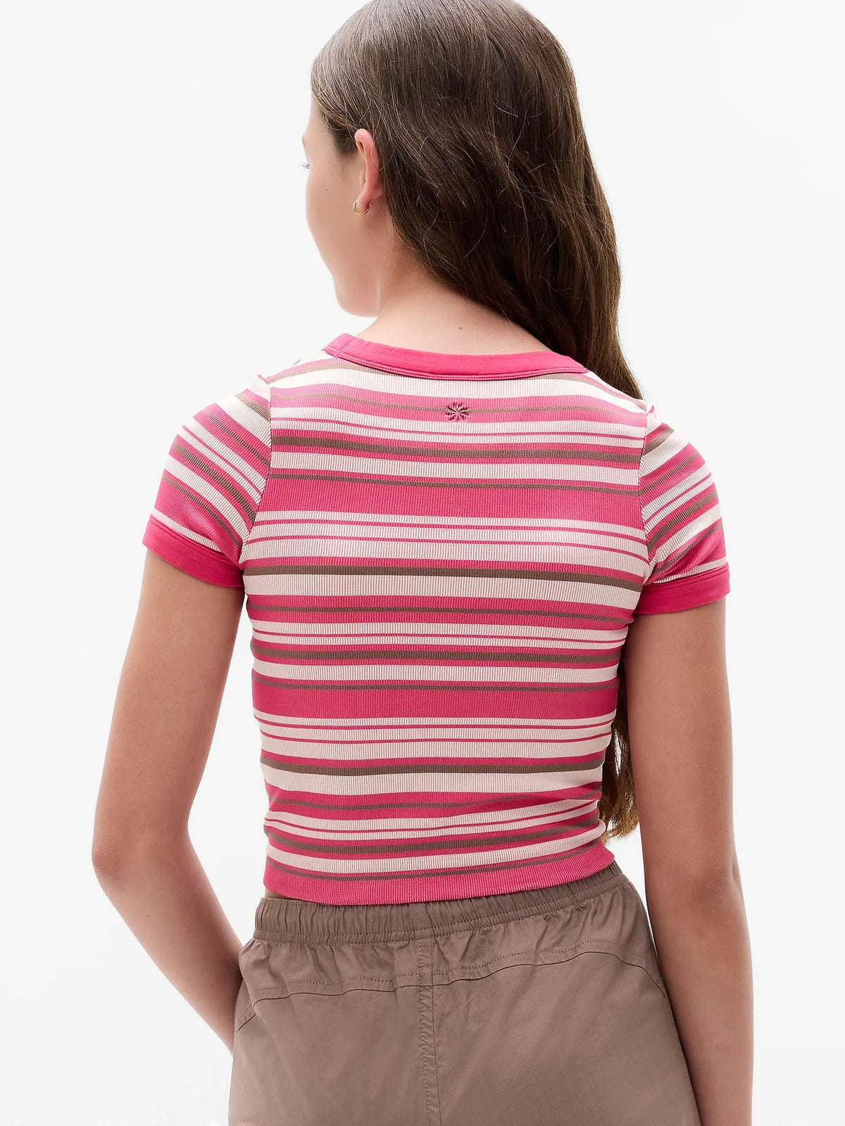 Athleta Girl Rise Above High Neck Tee