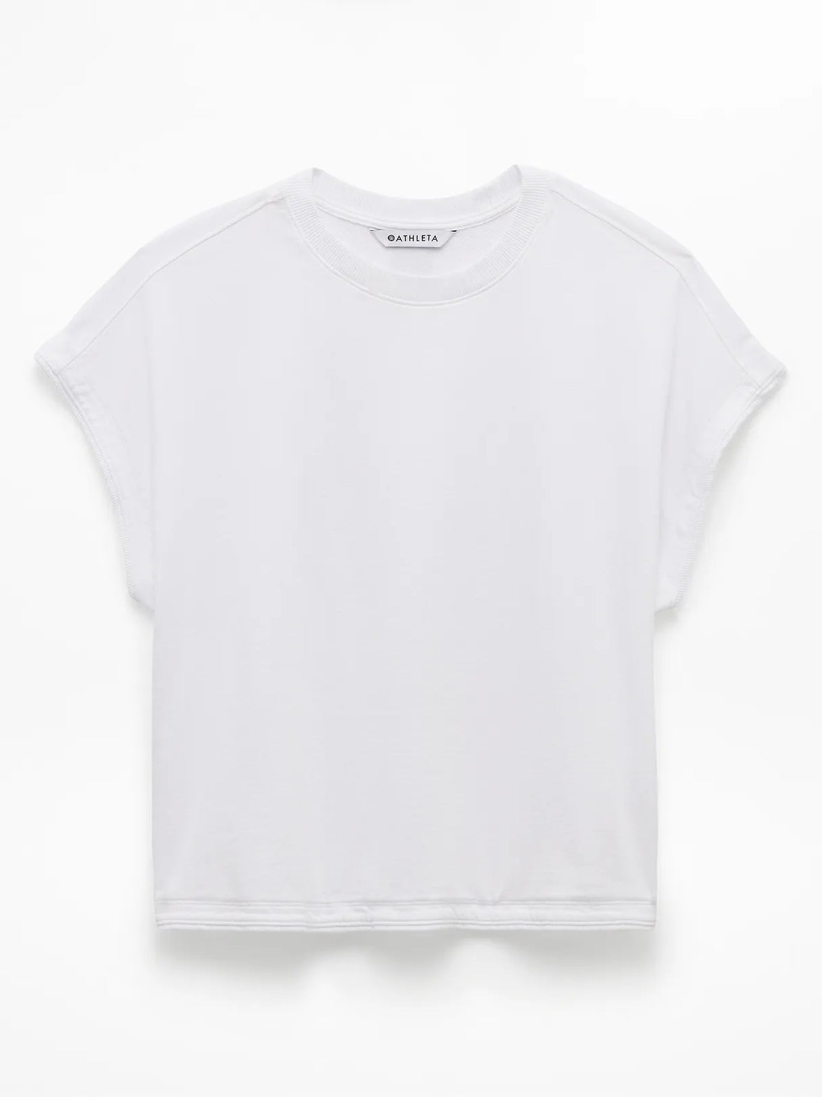 Airy Cotton Terry Sweatshirt Tee