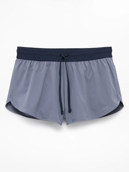 Speedwork Mid Rise Elastic Waistband Short