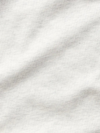 Signature Rib Crop Tee