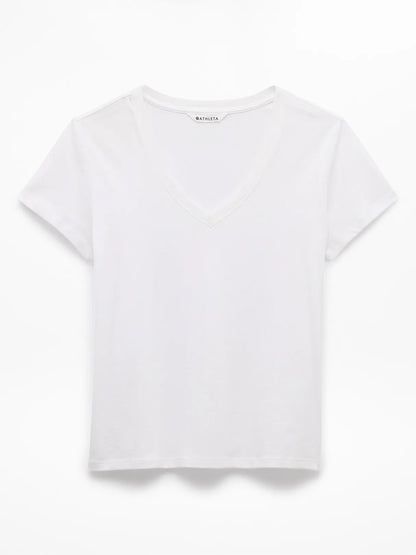 Favorite Cotton V-Neck Tee