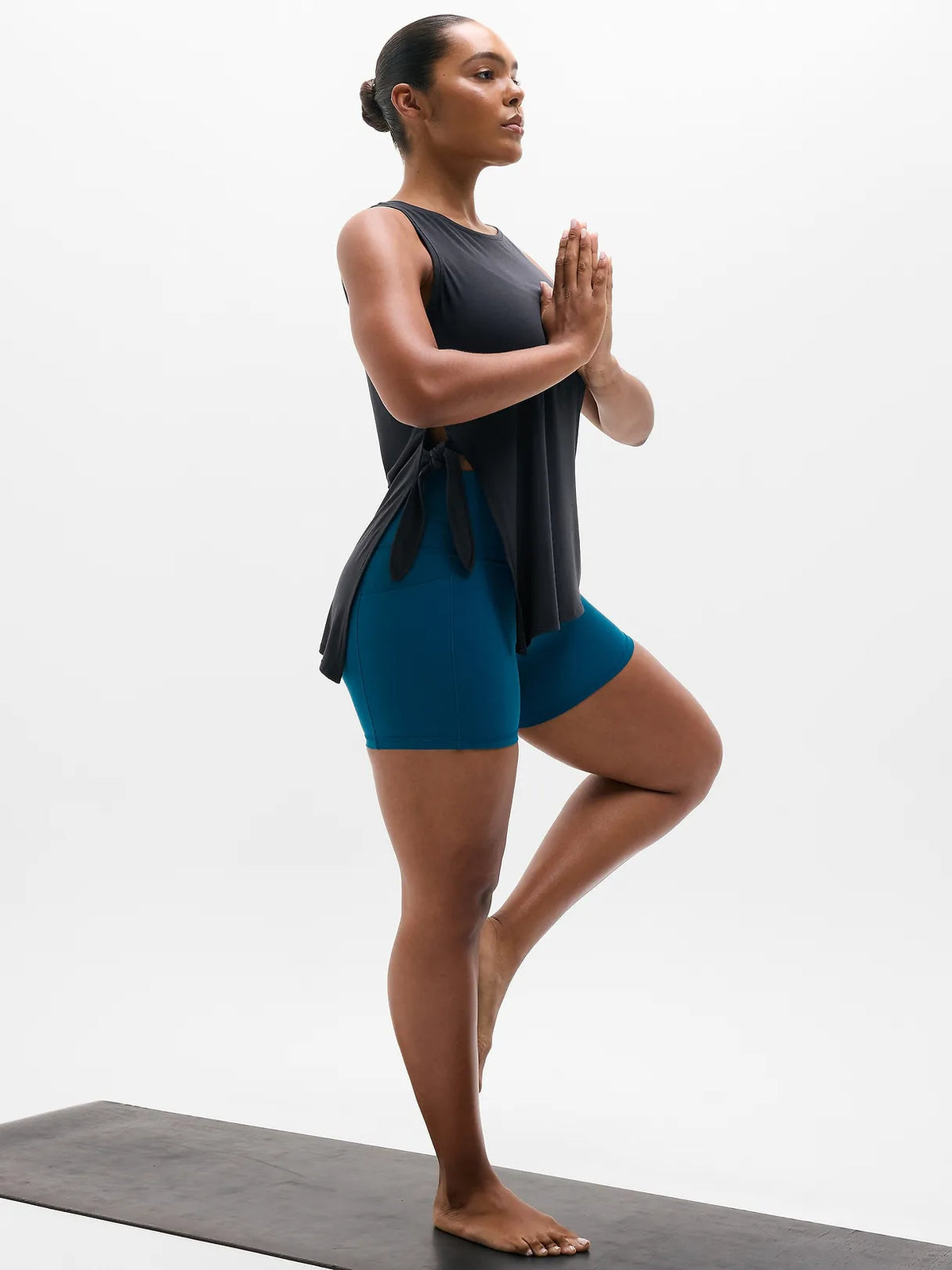 Move With Ease Asym Tie Tank