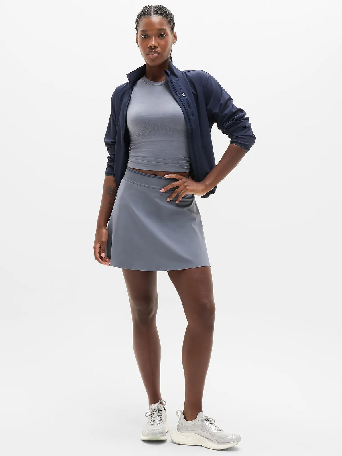 Ace A-Line Tipped 15.5" Skort