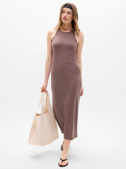 Signature Rib Maxi Dress