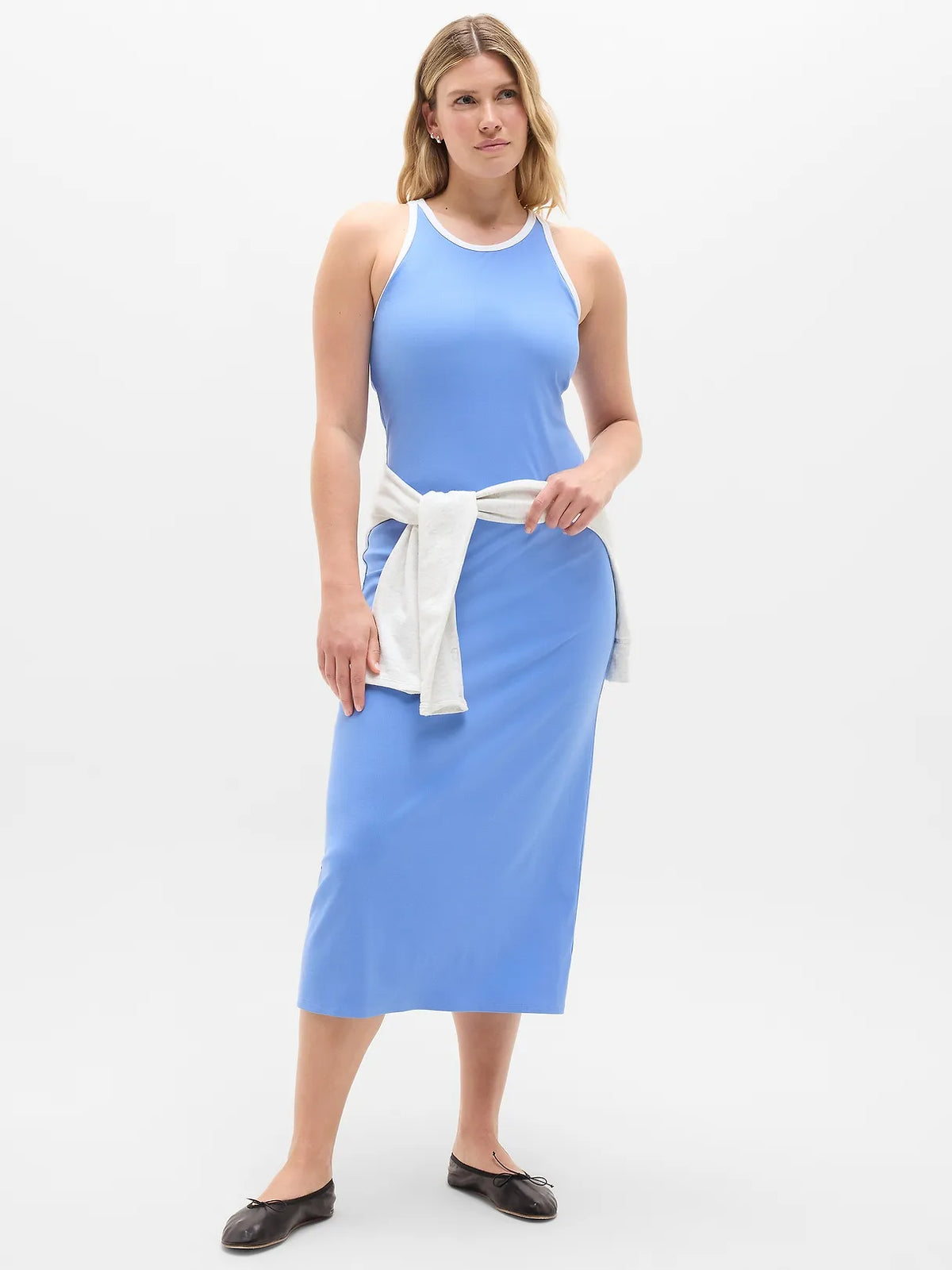 Signature Rib Maxi Dress
