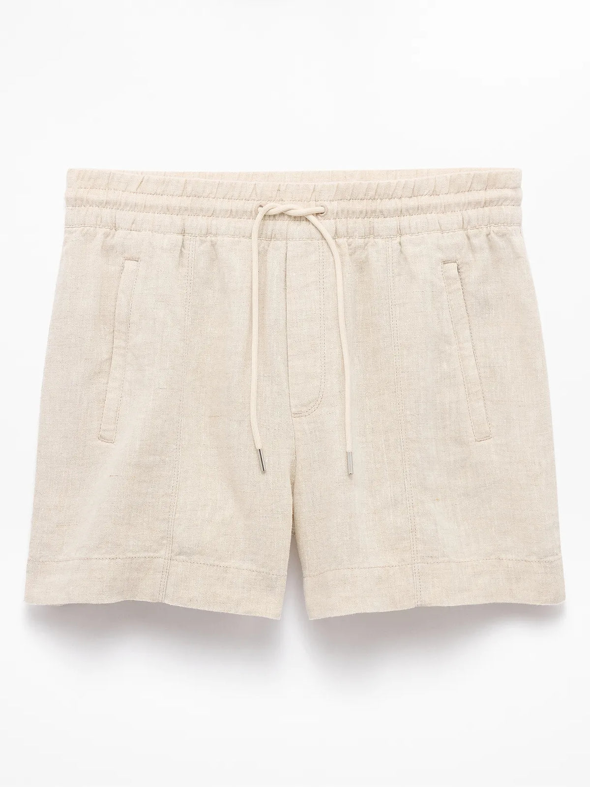 Retreat Linen Mid Rise 4" Short