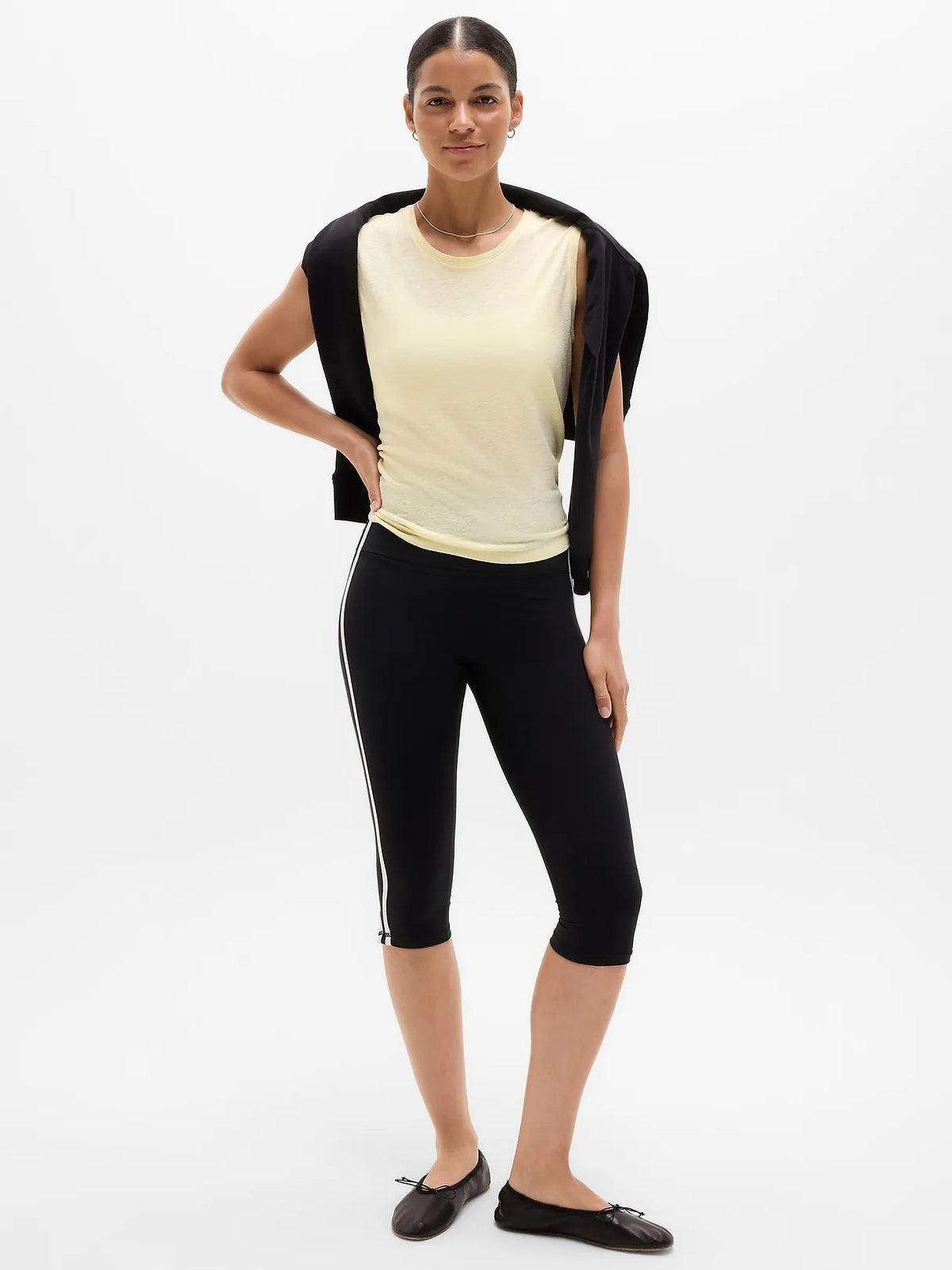 Getaway Linen Blend Muscle Tank