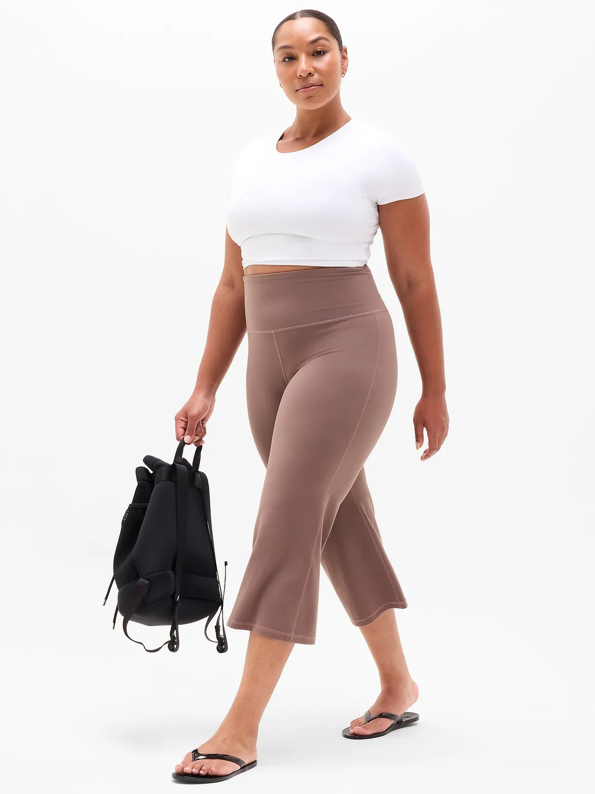 Elation High Rise Crop Flare