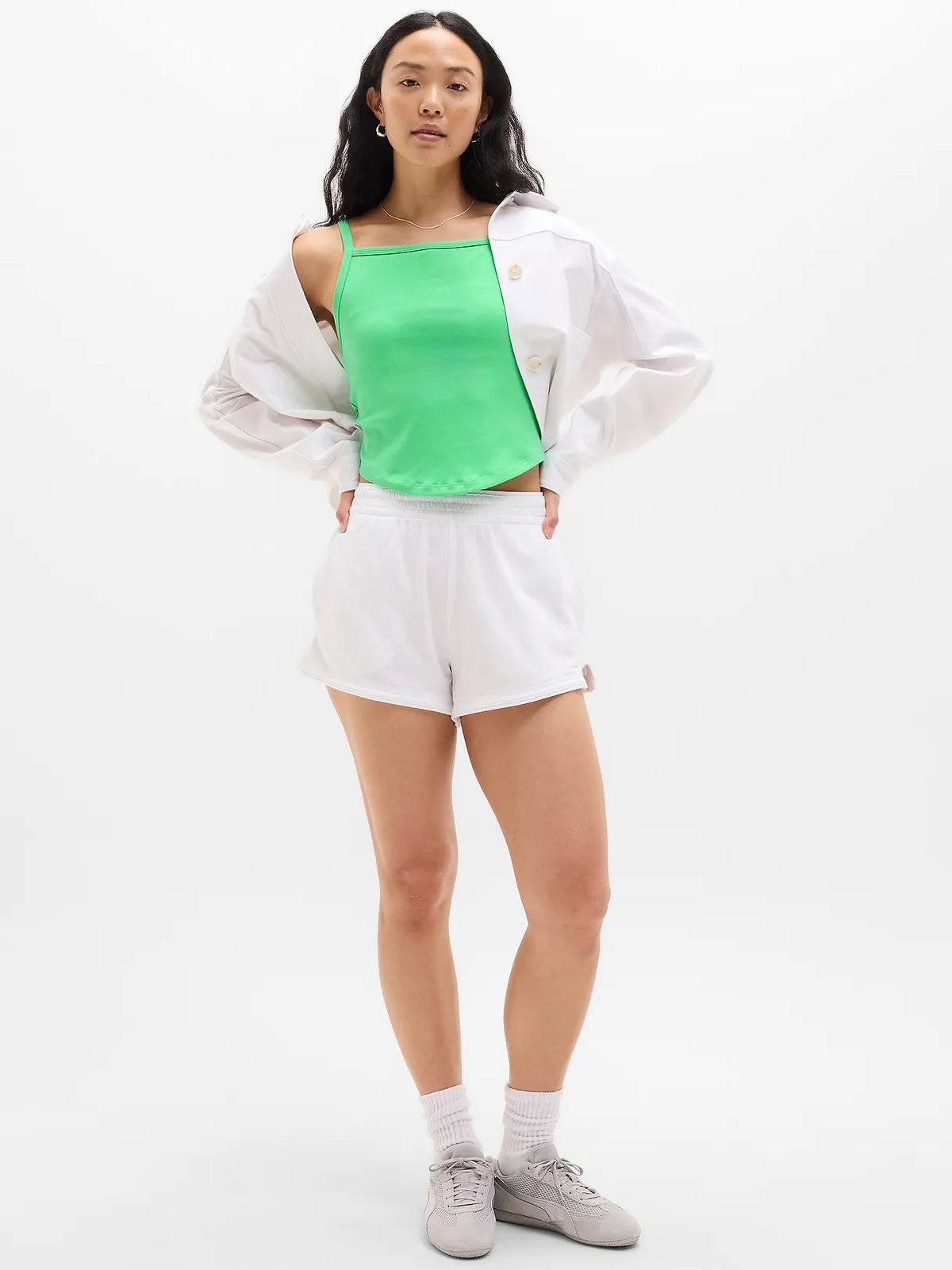 Signature Rib Apron Support Top