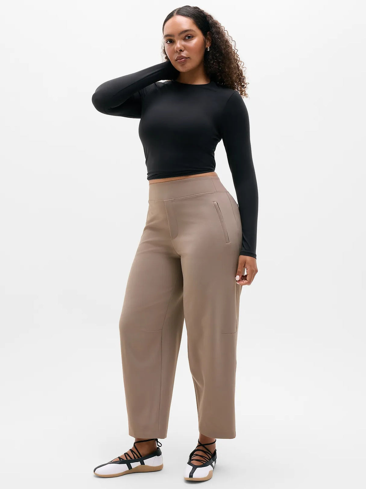 Endless High Rise Barrel Pant