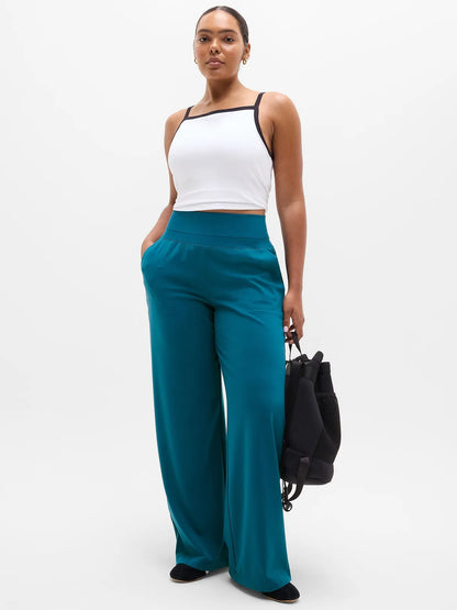 Venice High Rise Wide Leg Pant