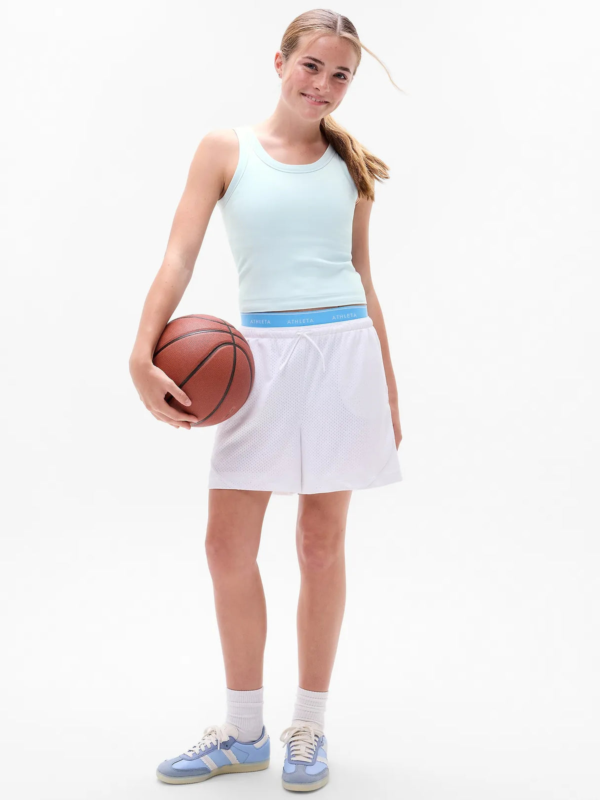 Athleta Girl Rise Above Rib Scoop Tank