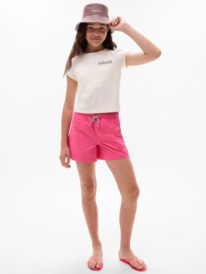 Athleta Girl Woven Camp Short