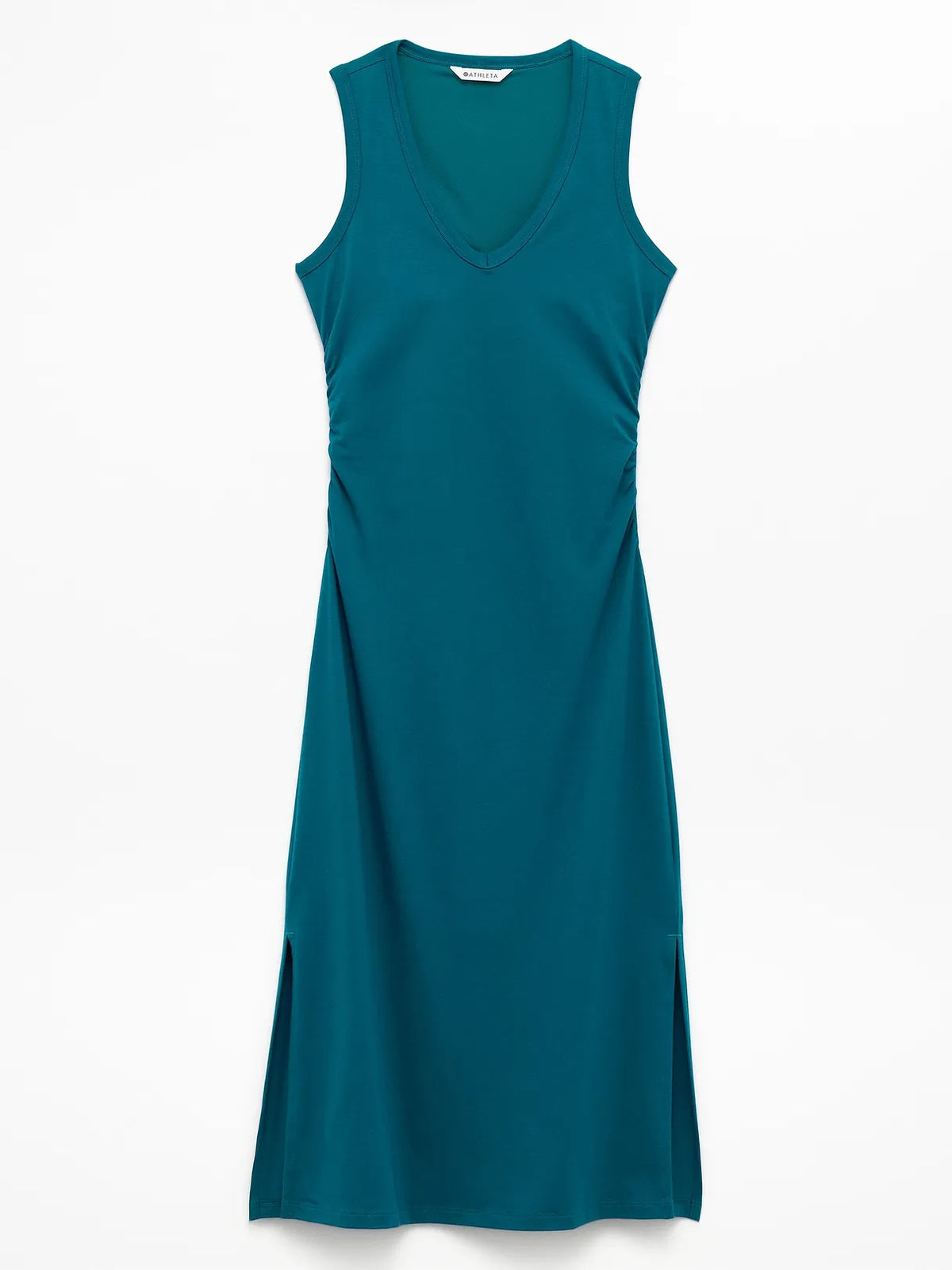 Essential V-Neck Midi Dress