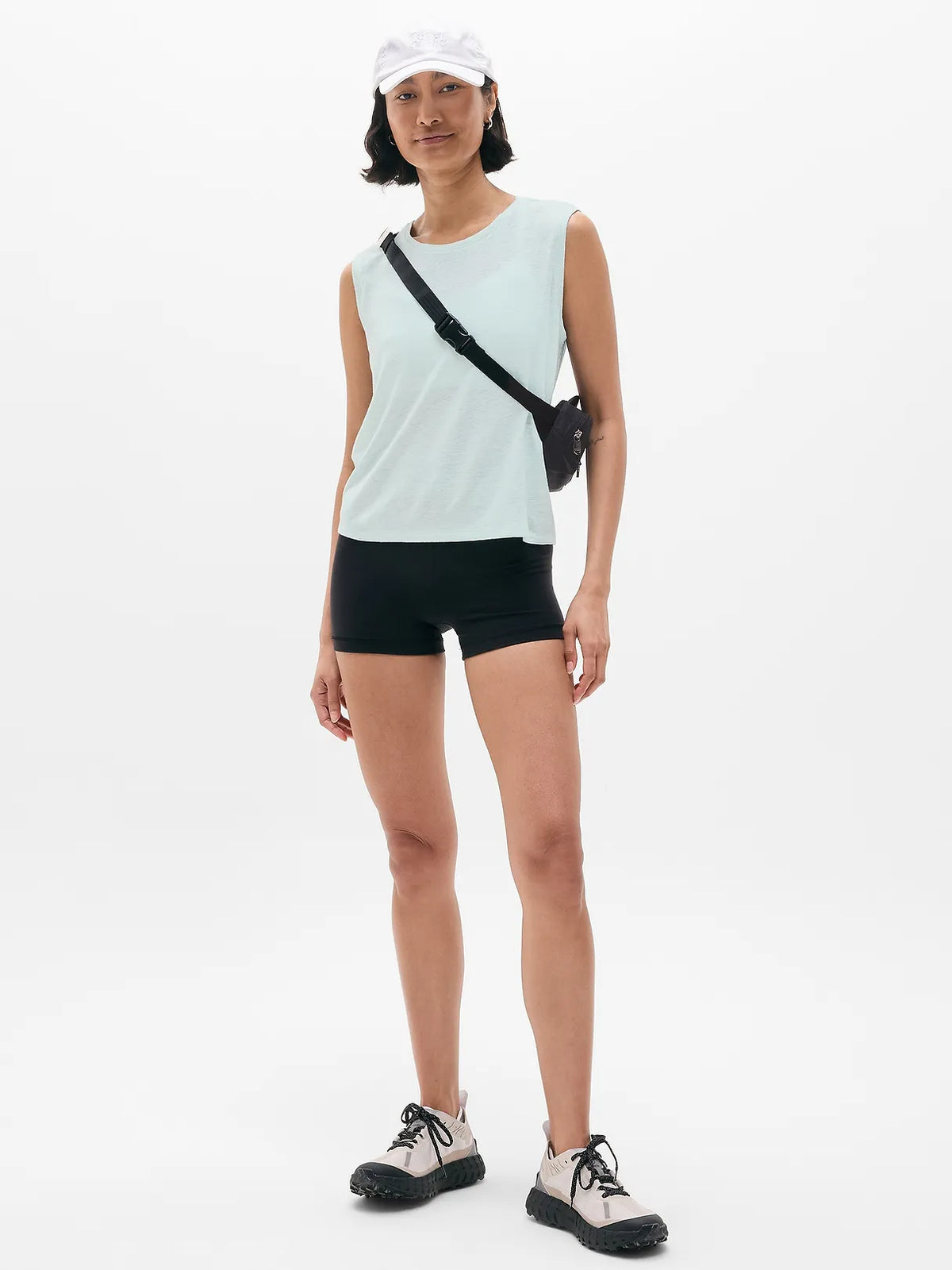 Getaway Linen Blend Muscle Tank