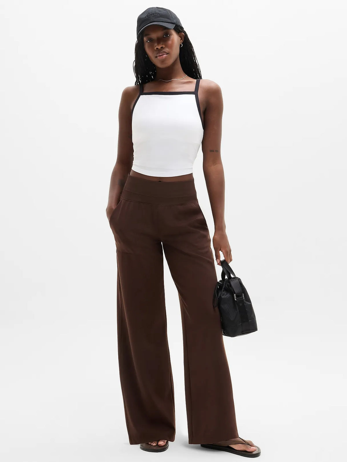 Venice High Rise Wide Leg Pant
