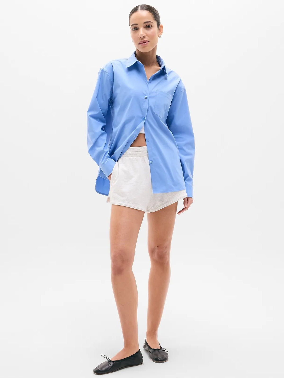 Midday Relaxed Poplin Shirt