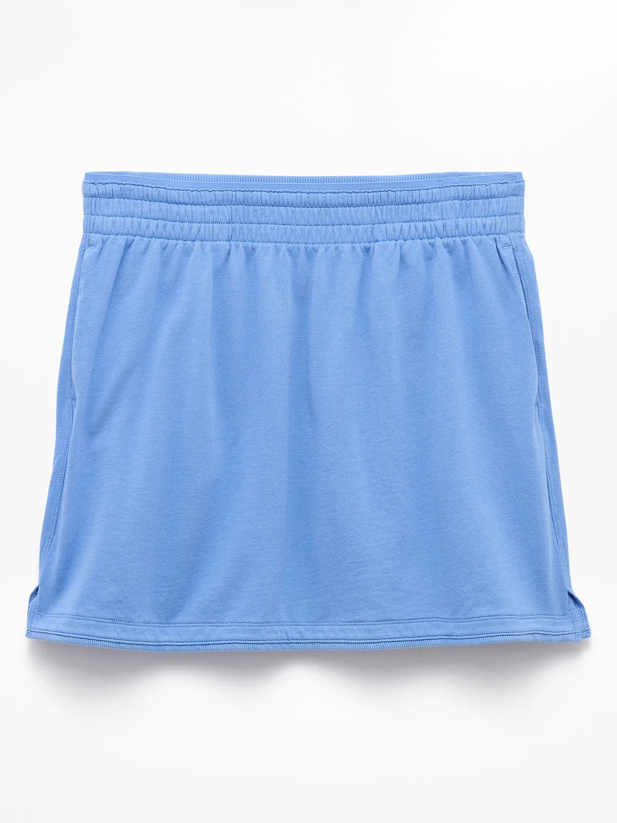 Airy Cotton Terry Mid Rise Mini Skirt