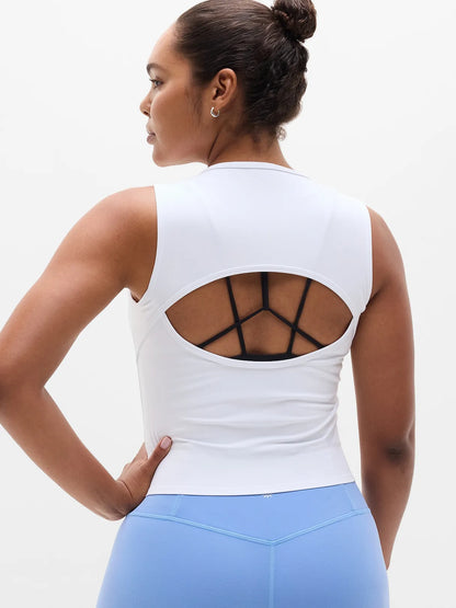 Transcend Open Back Muscle Tank