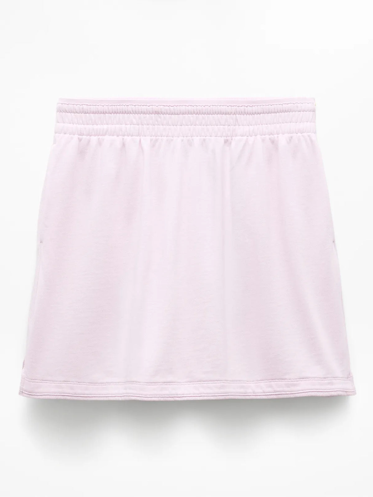 Airy Cotton Terry Mid Rise Mini Skirt