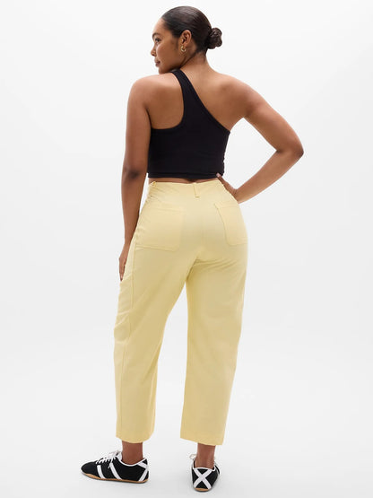 Skyline High Rise Barrel Leg Pant