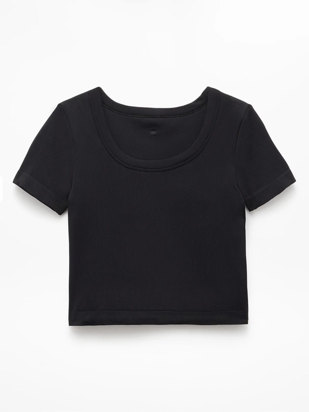 Athleta Girl Rise Above Rib Scoop Tee