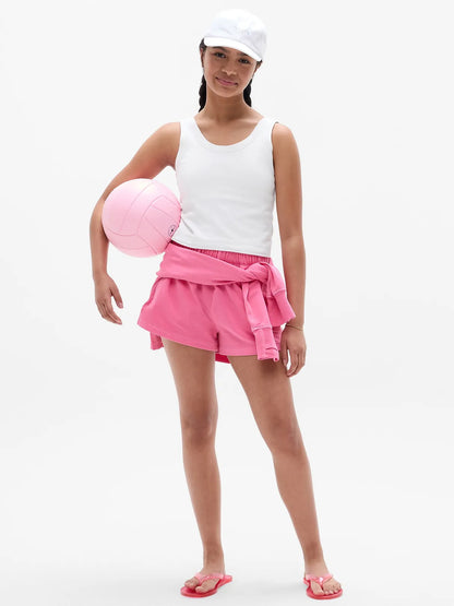 Athleta Girl Rise Above Rib Scoop Tank
