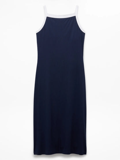 Signature Rib Apron Dress