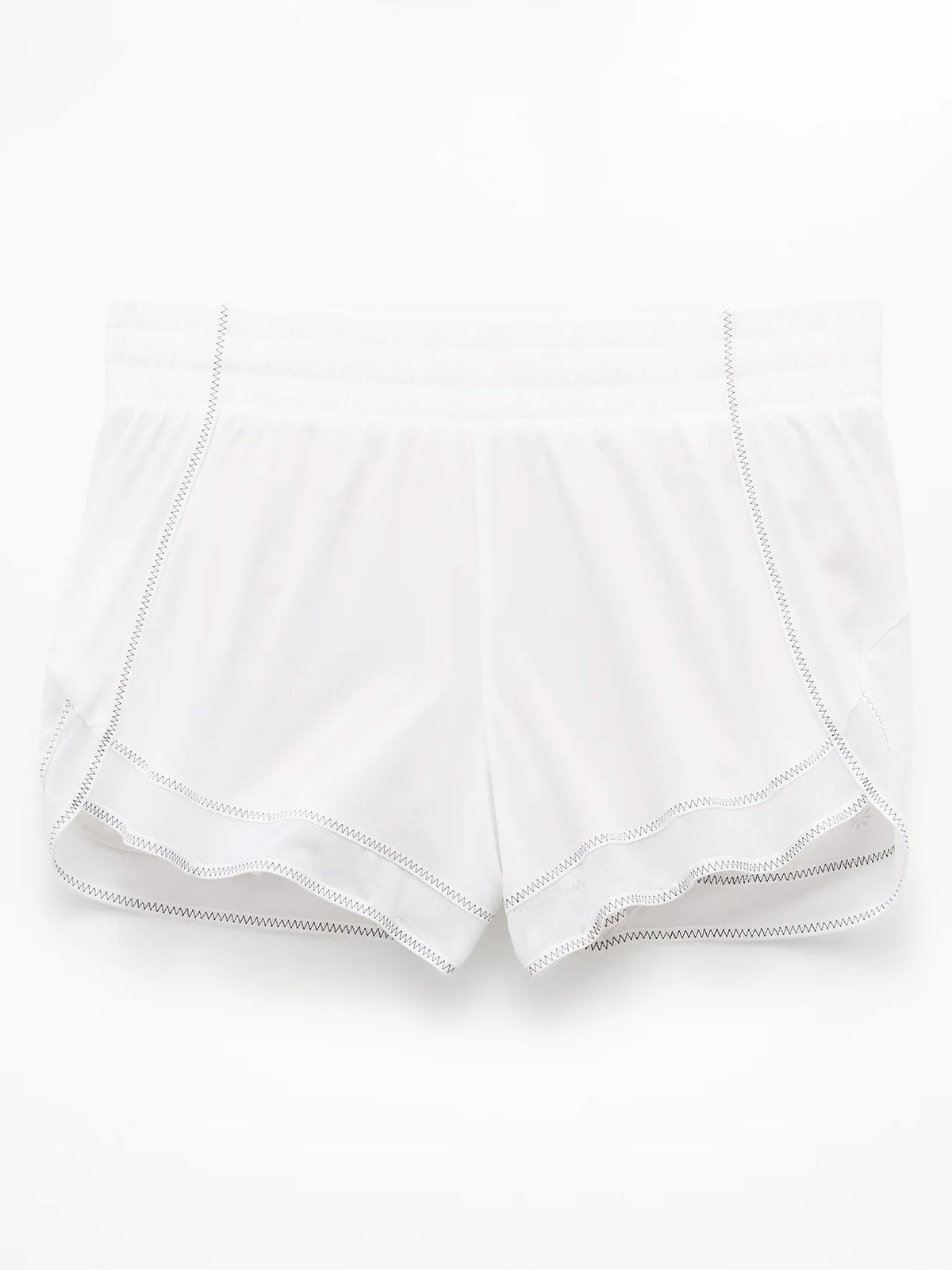 Mesh Racer Run Mid Rise 4" Short