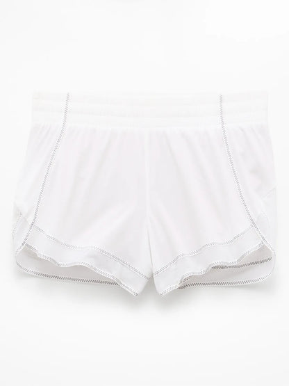 Mesh Racer Run Mid Rise 4" Short