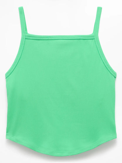 Signature Rib Apron Support Top