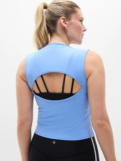 Transcend Open Back Muscle Tank