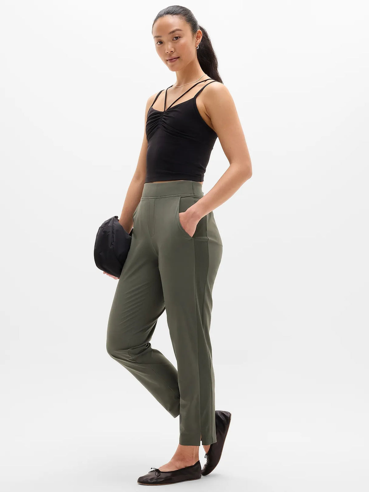 Brooklyn Mid Rise Ankle Pant