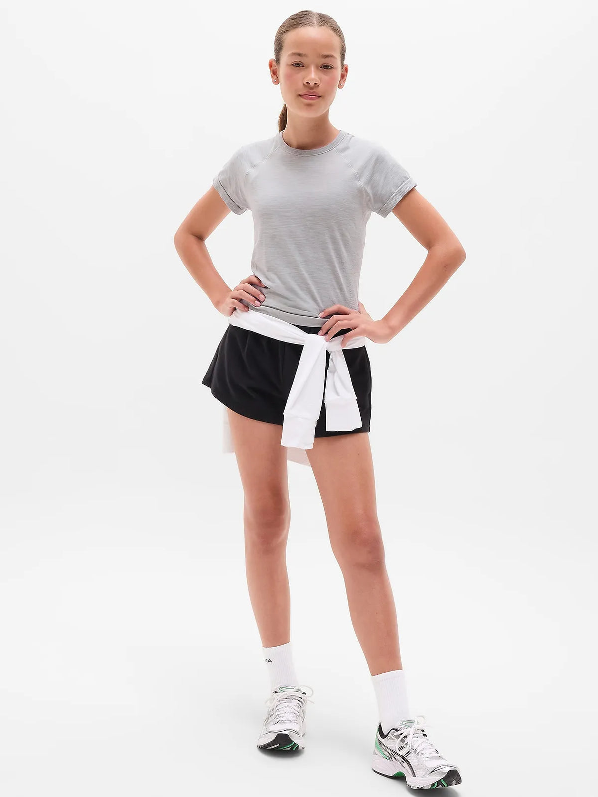 Athleta Girl Power Up Sport Length Tee