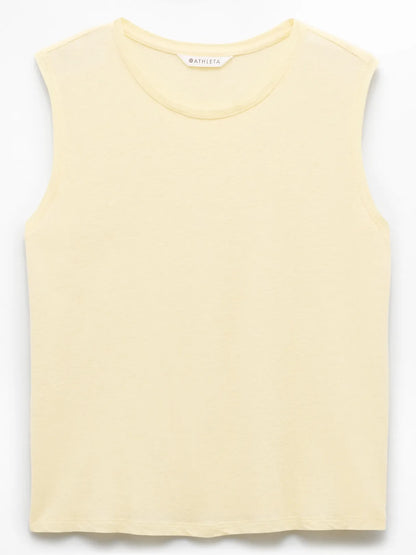 Getaway Linen Blend Muscle Tank