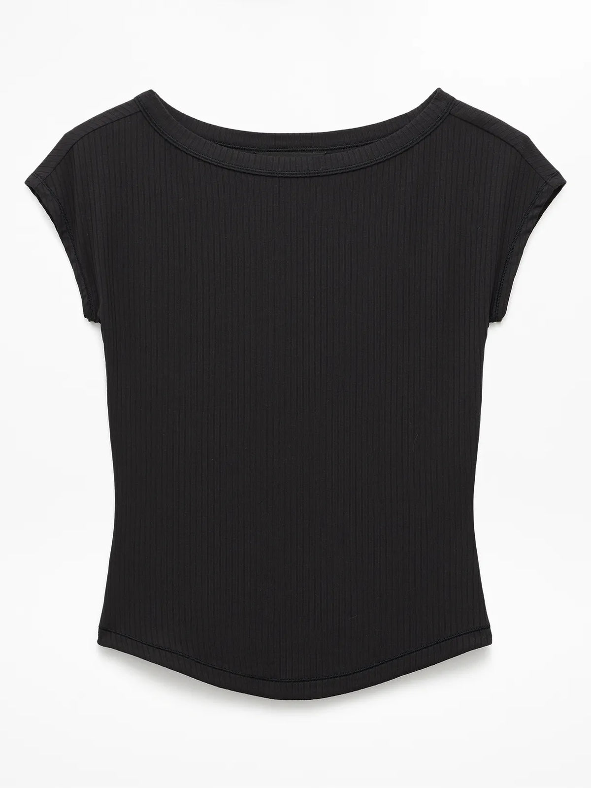 Perfect Rib Boatneck Tee