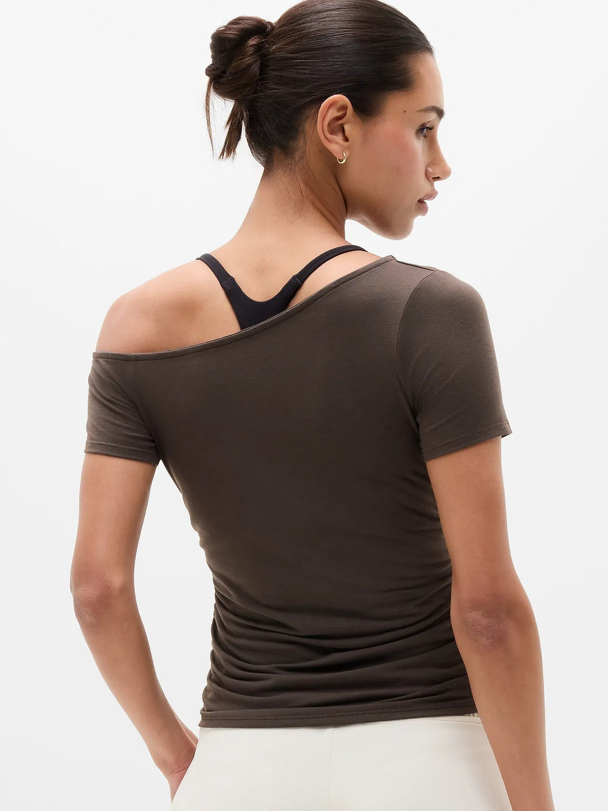 Move With Ease One Shoulder Tee