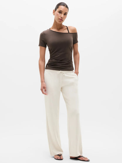 Move With Ease One Shoulder Tee