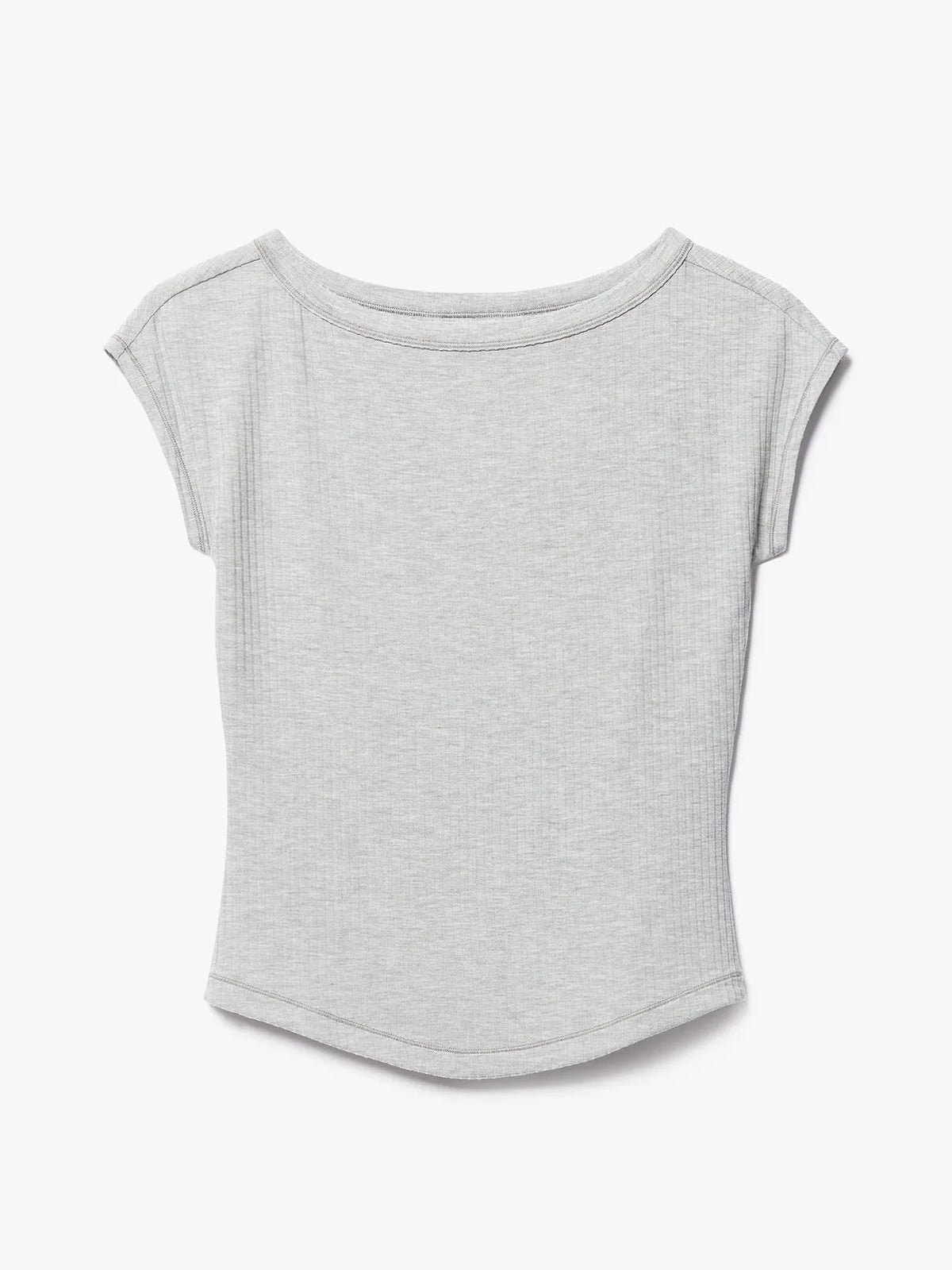 Perfect Rib Boatneck Tee