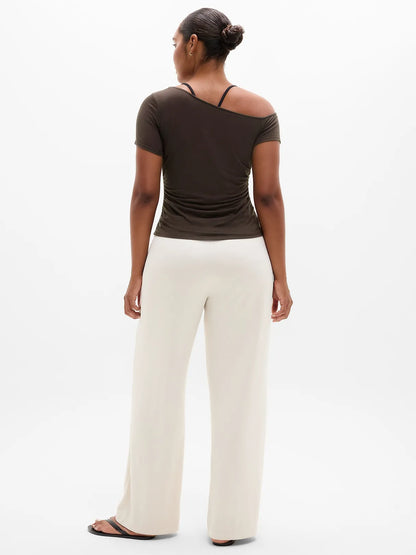 Move With Ease One Shoulder Tee