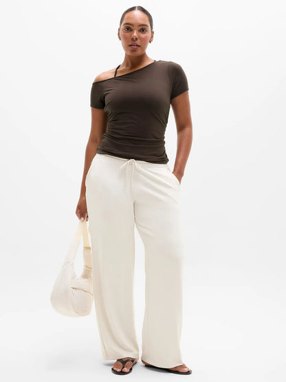 Move With Ease One Shoulder Tee