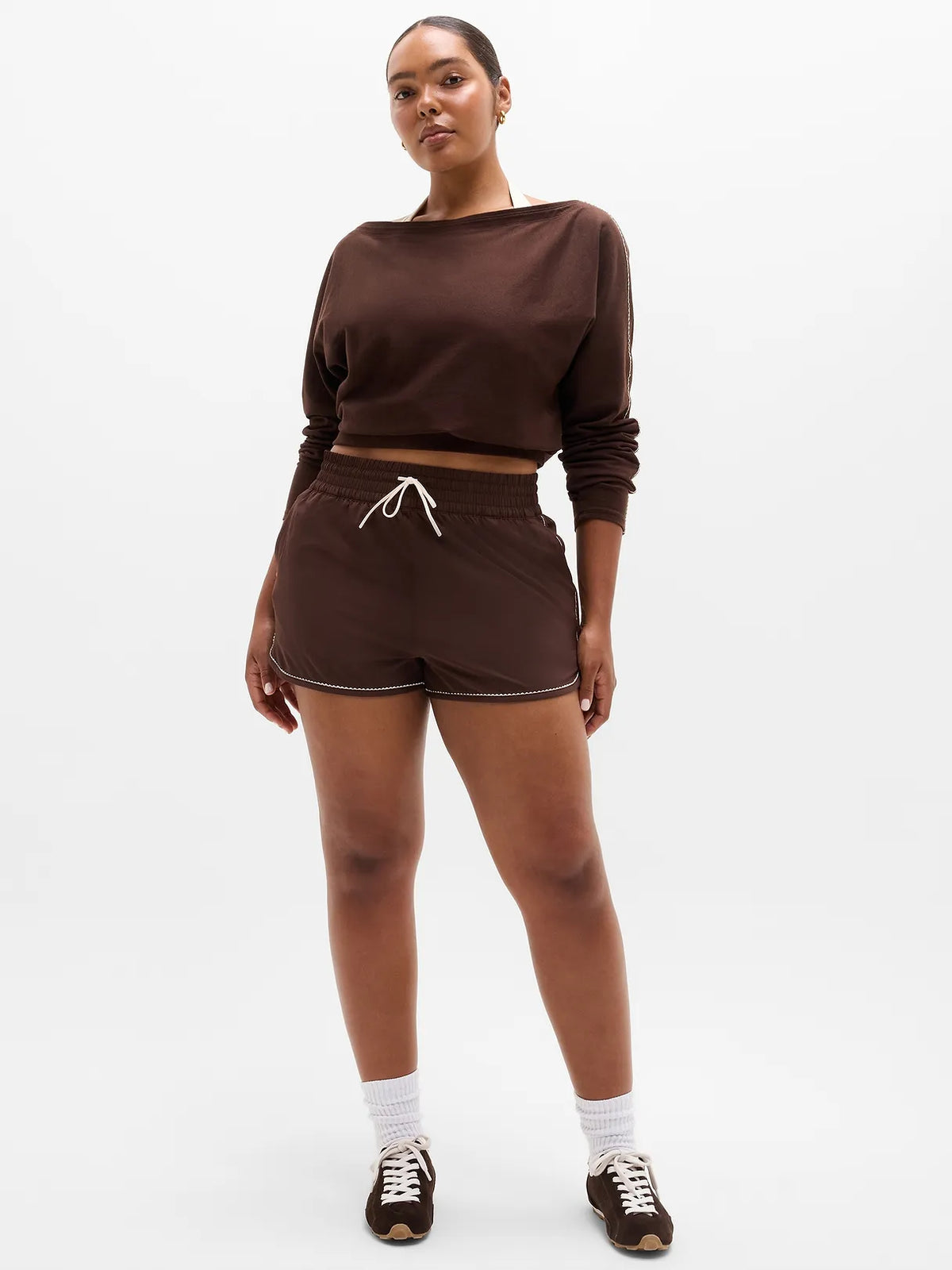 Weekender High Rise Picot 3" Run Short