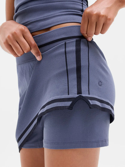Athleta Girl Rise Above Rib Skort
