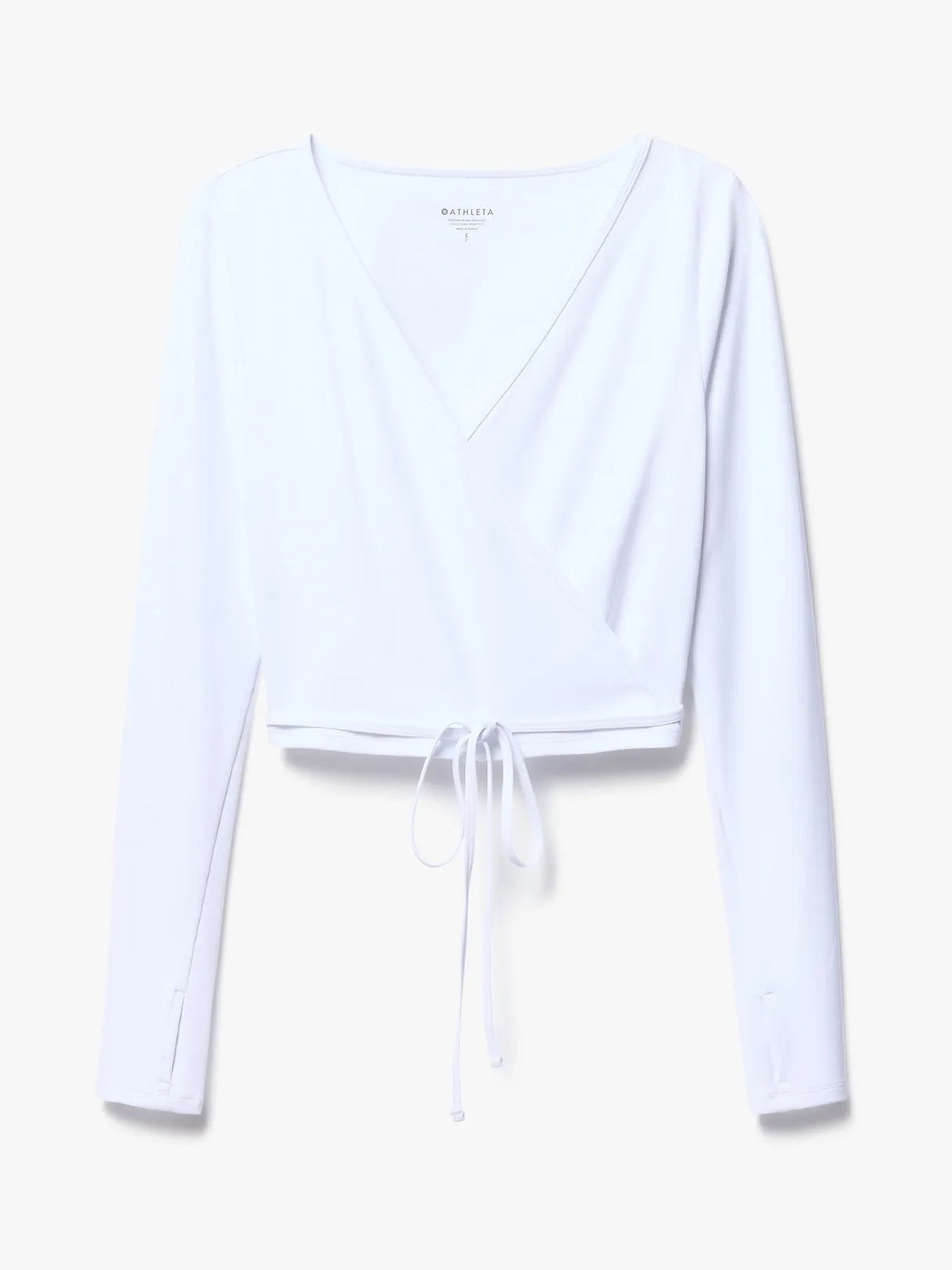 Transcend Wrap Crop Top