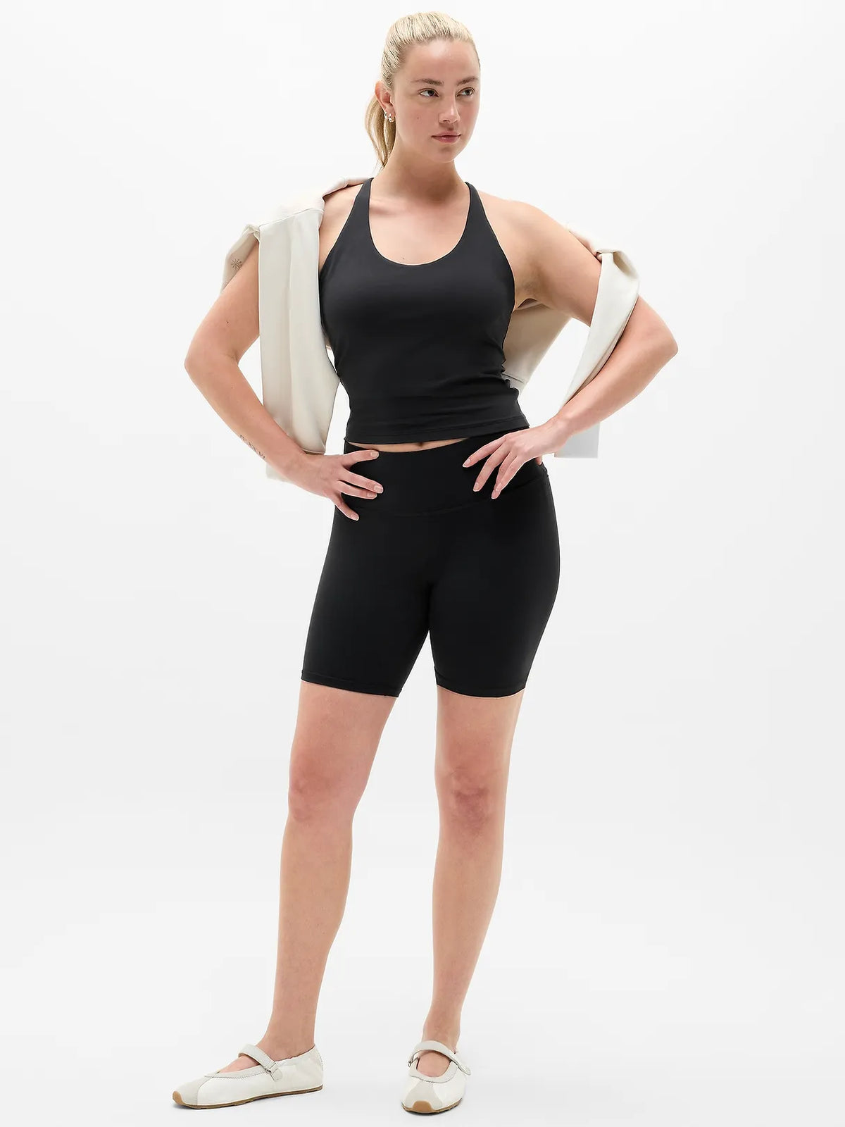 Transcend Crossback Built-In Bra Tank