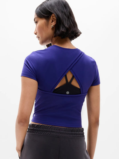 Transcend Open Back Tee