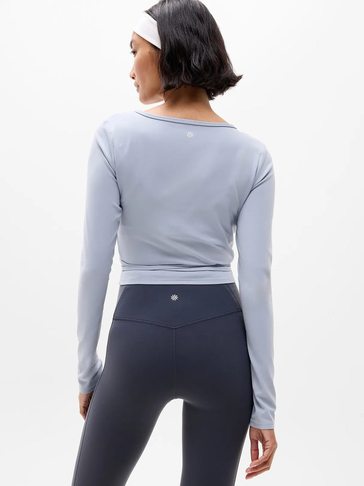 Transcend Wrap Crop Top