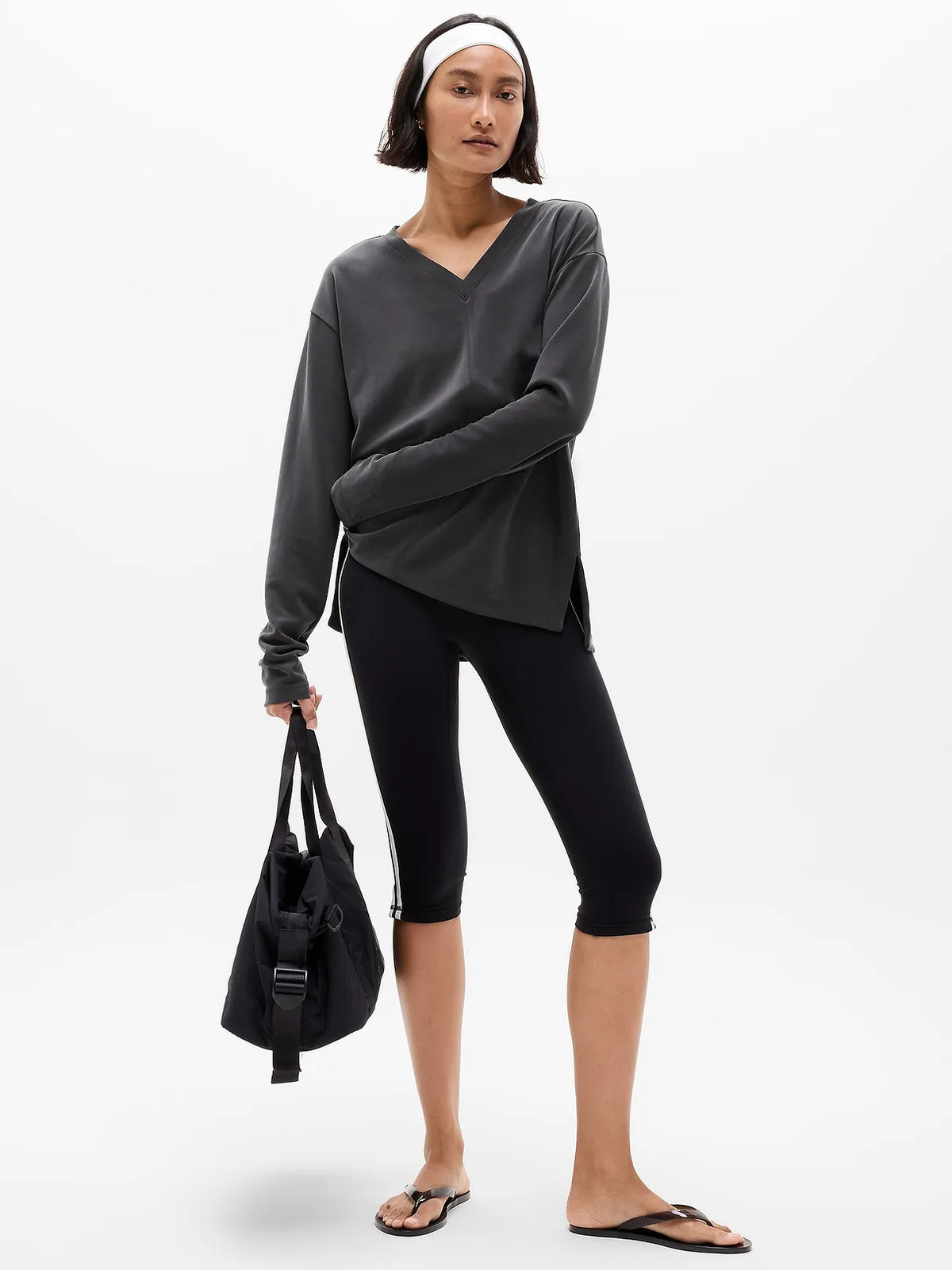 Seasoft V-Neck Sweatshirt