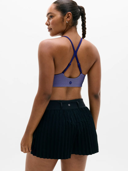 Featherweight Plissé Run Short