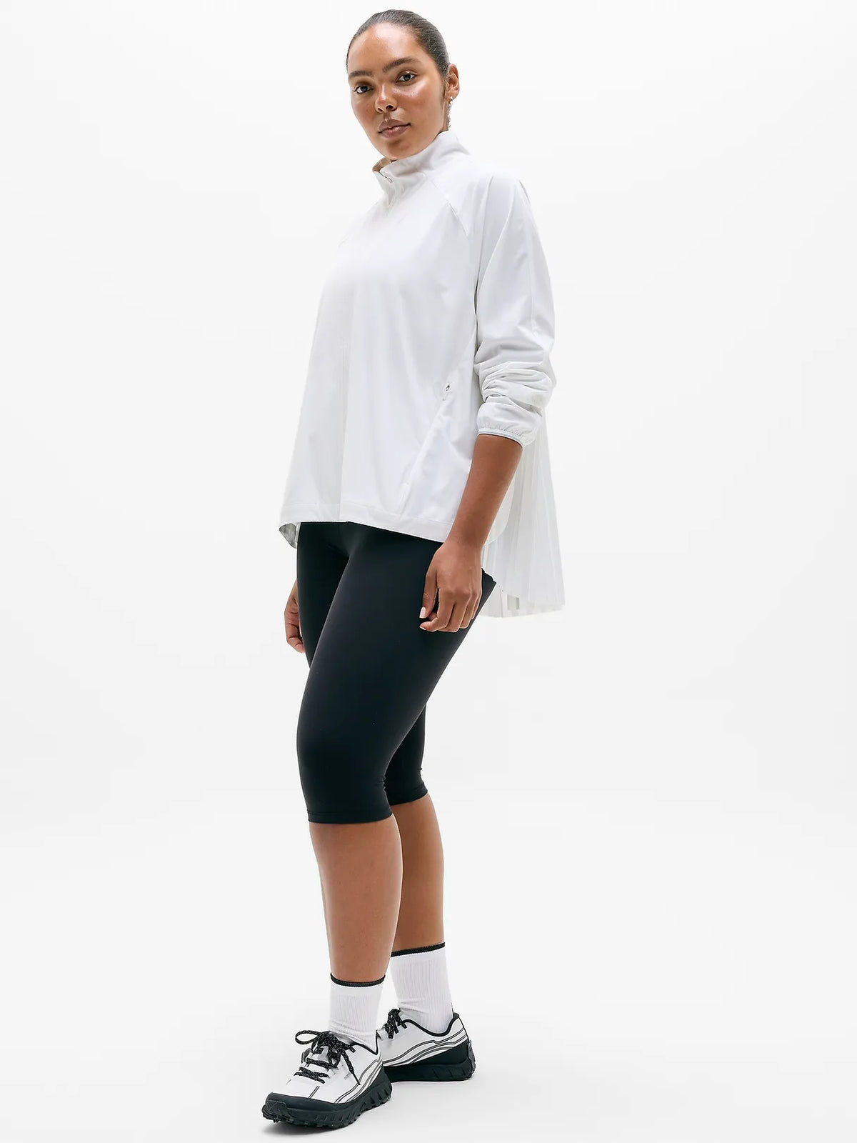 Featherweight Plissé Jacket